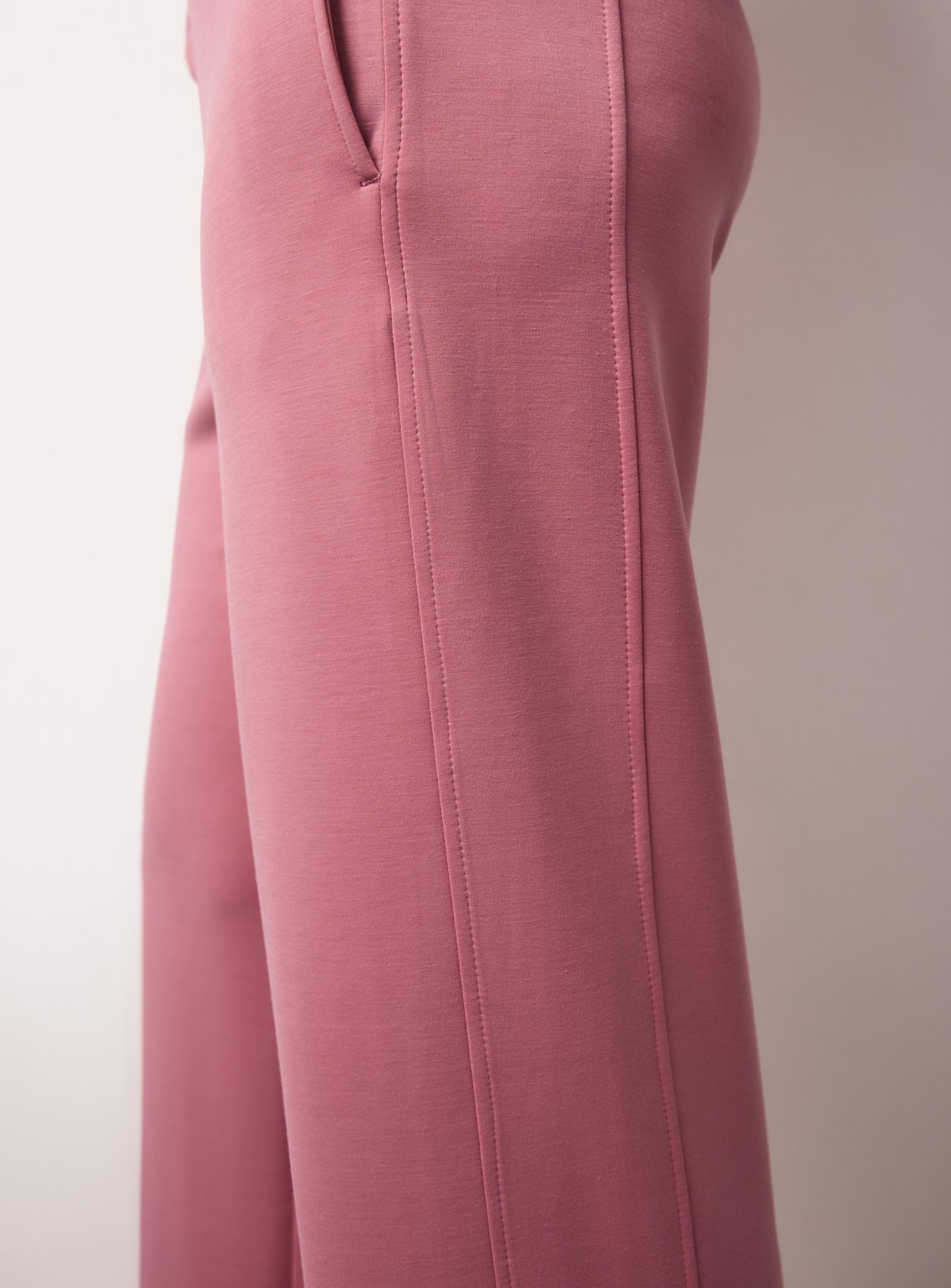 Dusky Pink Wide Leg Co-ord Trousers XL - Image 3 thumbnail